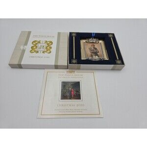 Official 2020 White House JFK Kennedy Christmas Ornament & Booklet & Box